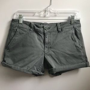Grey Super Stretch Shorts (Twill)